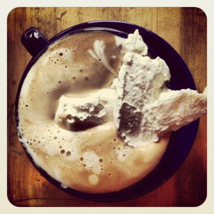 I waited five minutes for fresh whipped cream. Best decision ever.