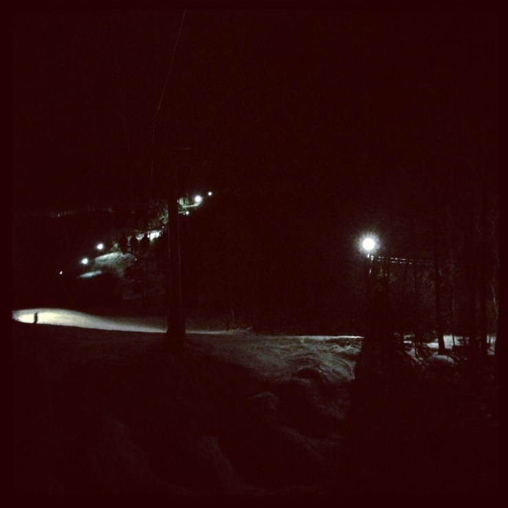 Bolton Valley night skiing