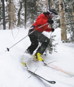 Skiing at Smuggler's Notch
