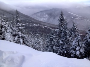 A true Stowe powder day