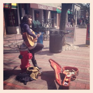 Musician on Church Street