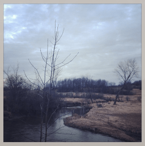 contour lines rivier