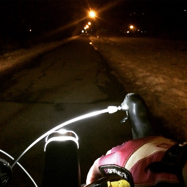 Night riding deserves a quiet night...